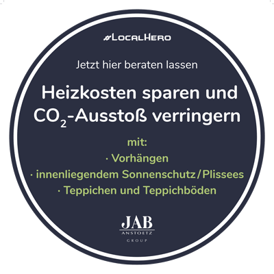 Aufkleber Energie sparen JAB